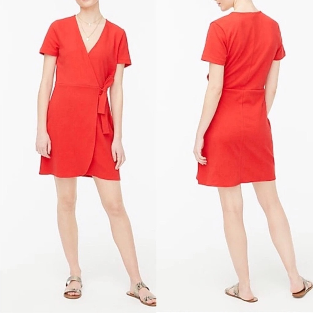 J. Crew | Textured Knit Wrap Dress